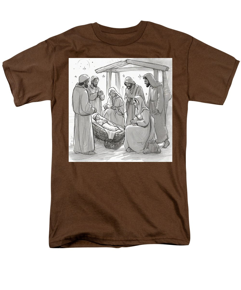 Nativity Scene - Men's T-Shirt  (Regular Fit)