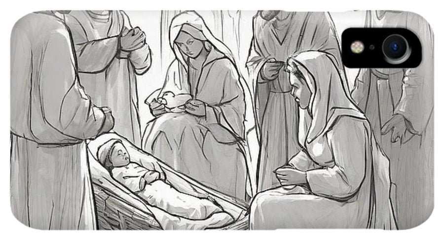 Nativity Scene - Phone Case