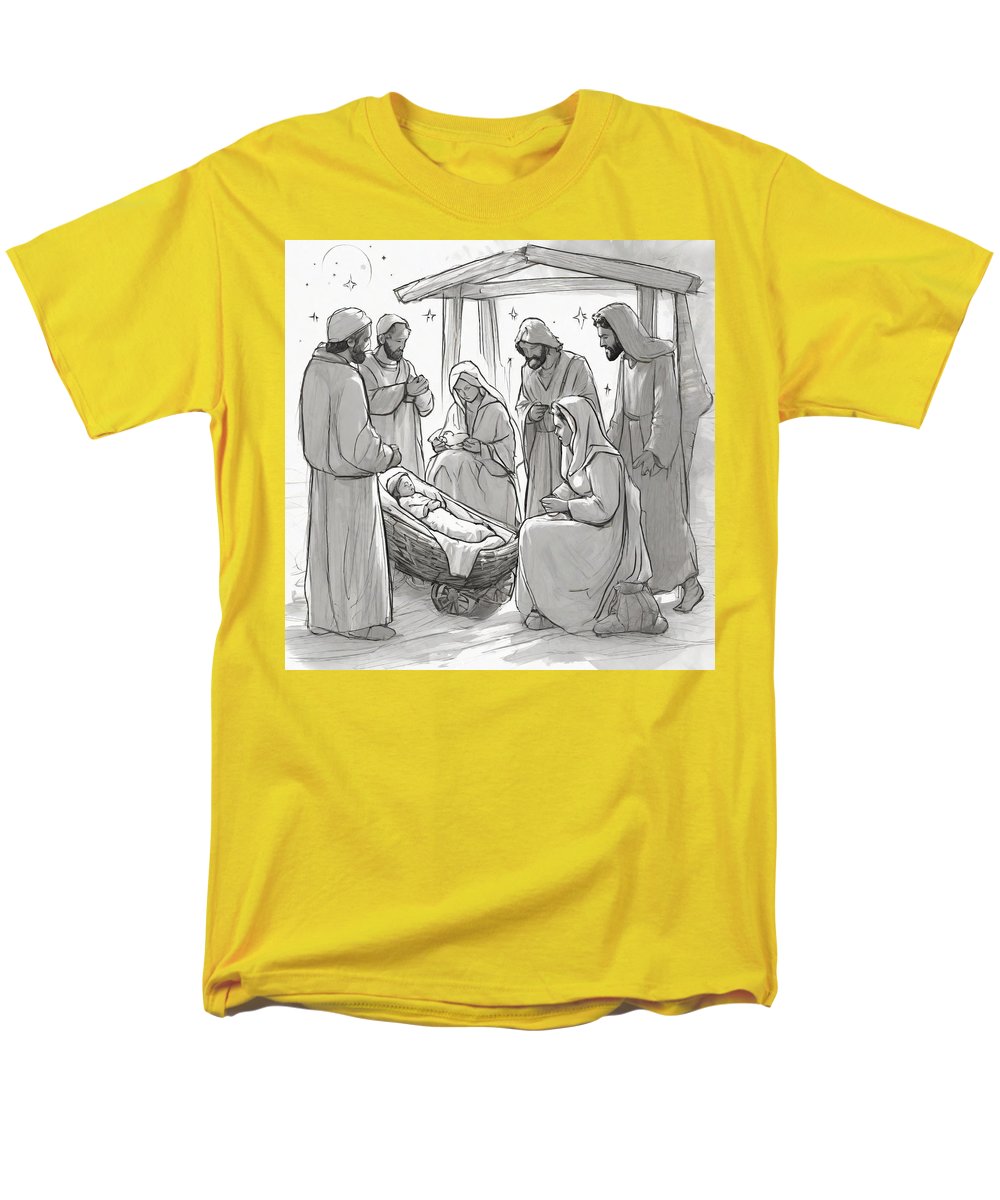 Nativity Scene - Men's T-Shirt  (Regular Fit)
