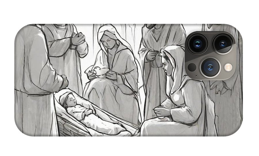 Nativity Scene - Phone Case