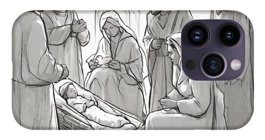 Nativity Scene - Phone Case
