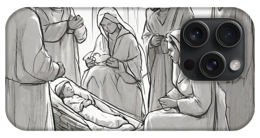 Nativity Scene - Phone Case