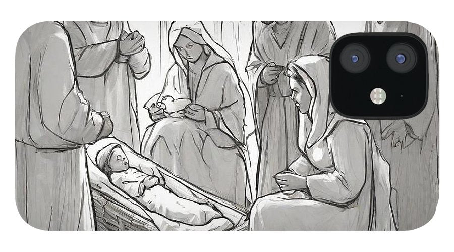 Nativity Scene - Phone Case