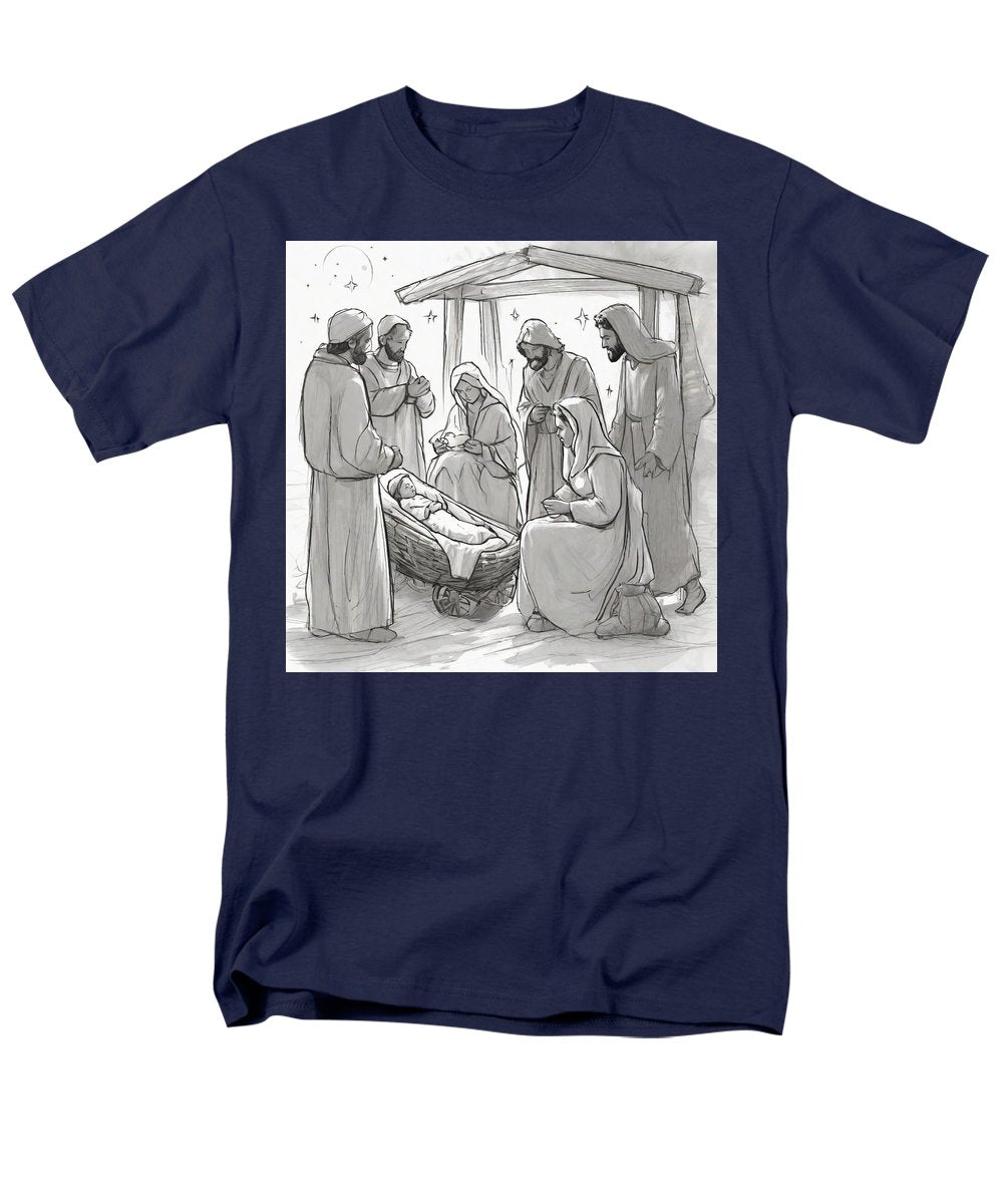 Nativity Scene - Men's T-Shirt  (Regular Fit)