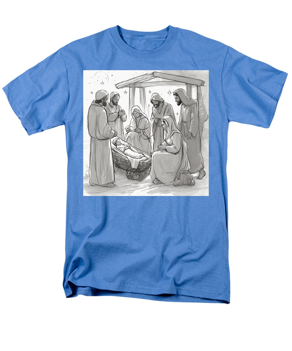 Nativity Scene - Men's T-Shirt  (Regular Fit)