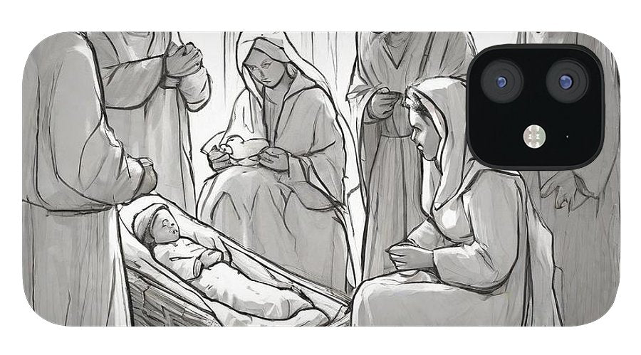 Nativity Scene - Phone Case