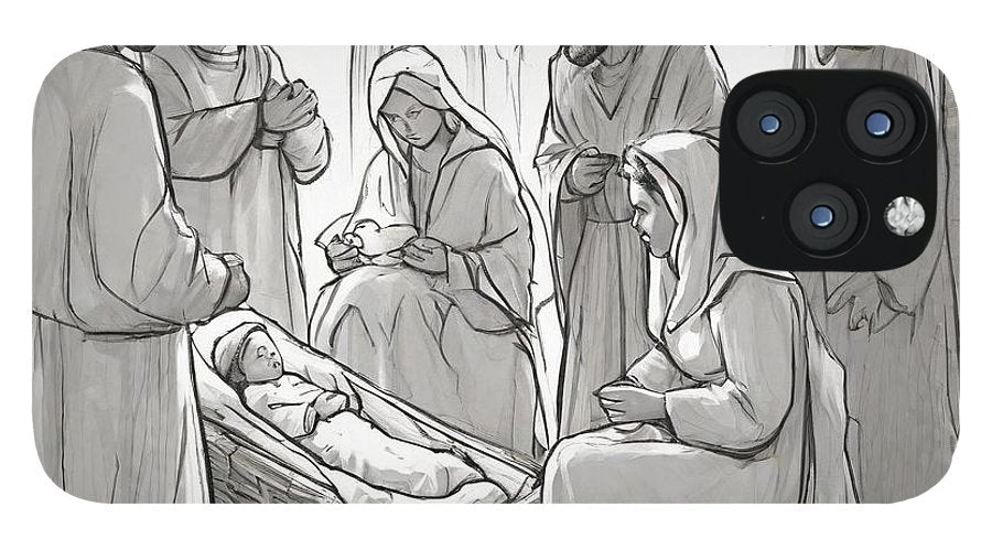 Nativity Scene - Phone Case