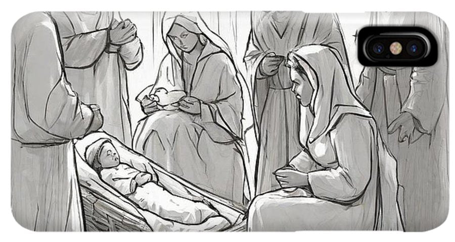 Nativity Scene - Phone Case