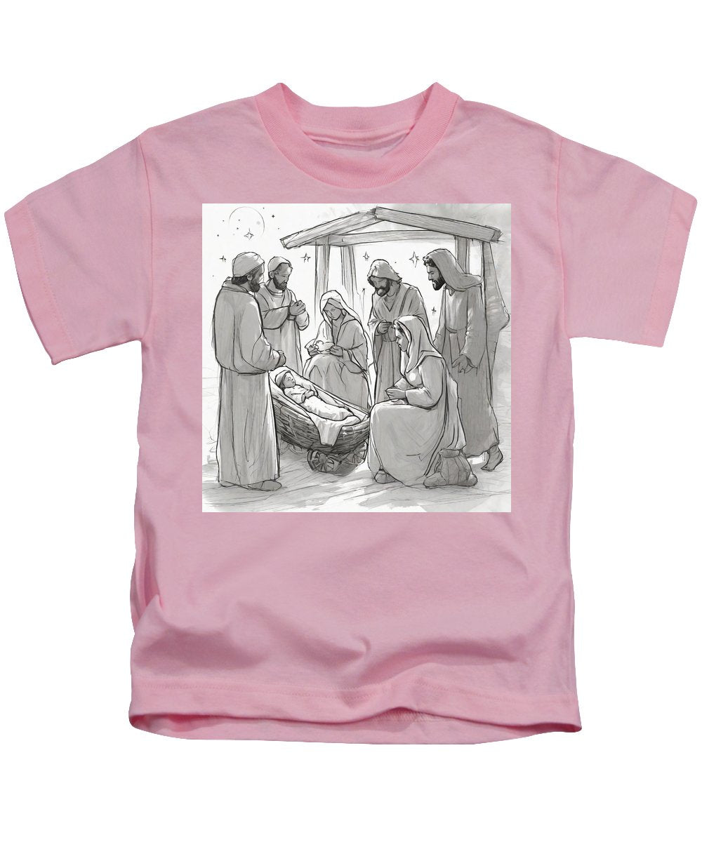 Nativity Scene - Kids T-Shirt