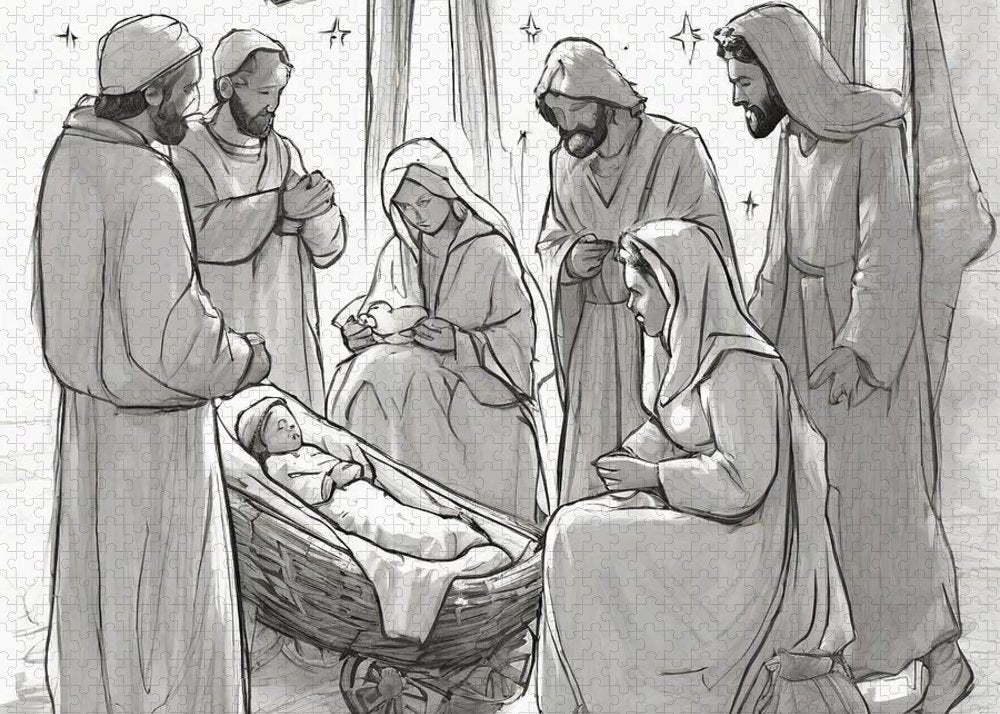 Nativity Scene - Puzzle