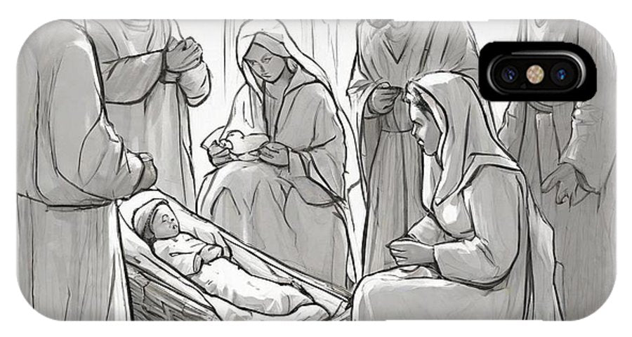 Nativity Scene - Phone Case