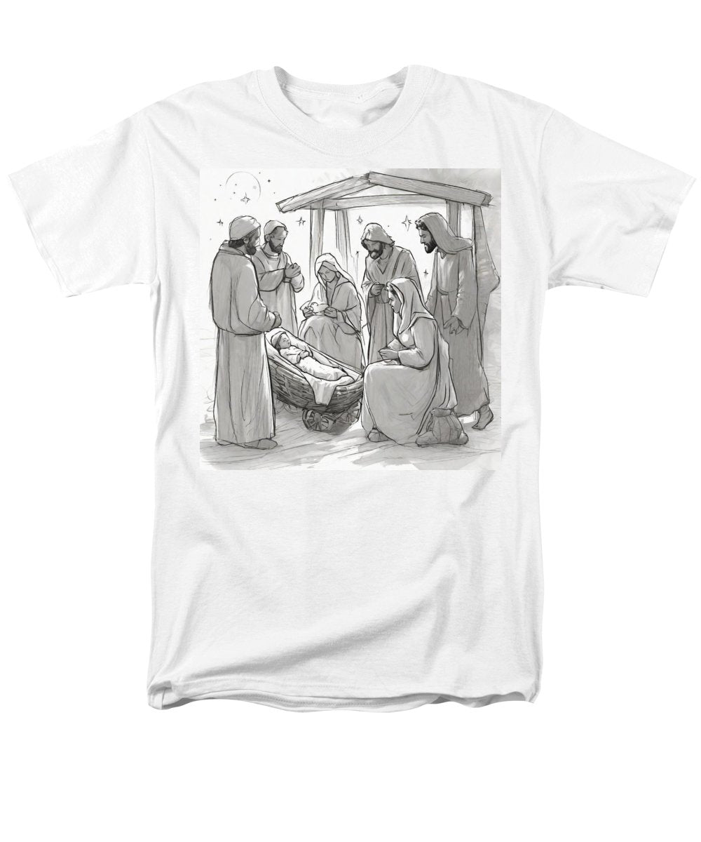 Nativity Scene - Men's T-Shirt  (Regular Fit)