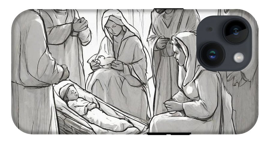 Nativity Scene - Phone Case
