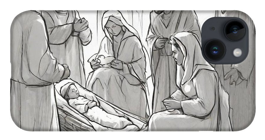 Nativity Scene - Phone Case