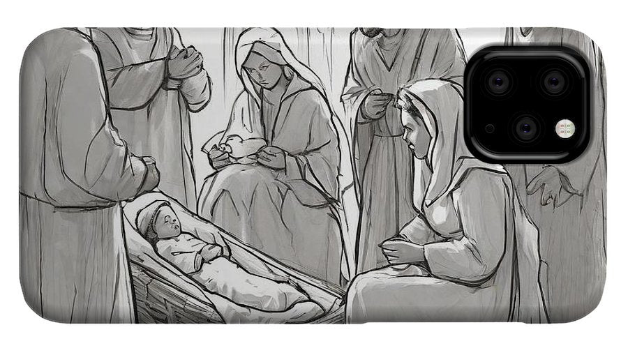 Nativity Scene - Phone Case