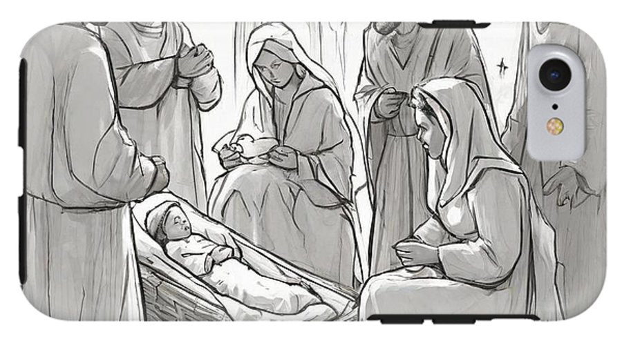 Nativity Scene - Phone Case