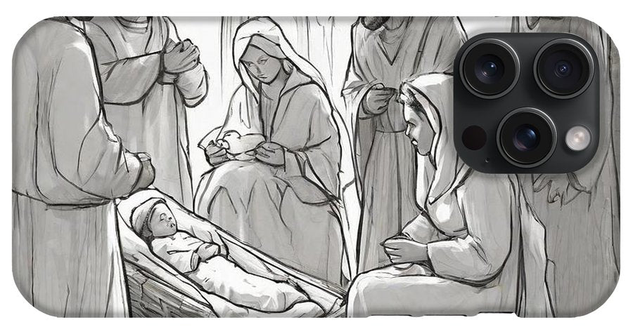 Nativity Scene - Phone Case
