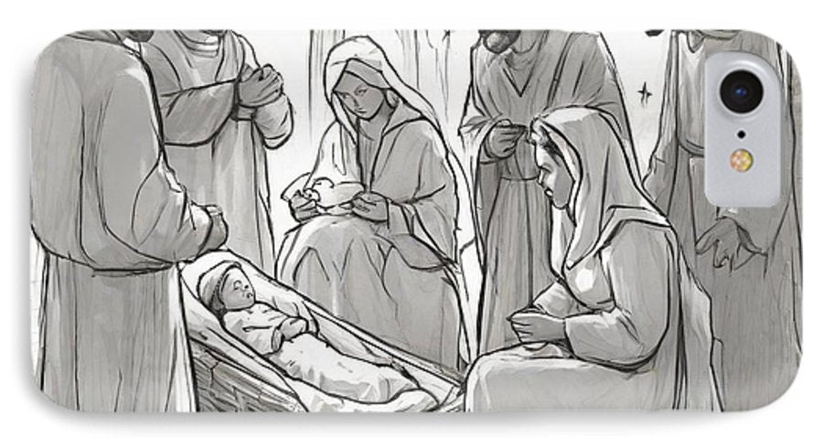 Nativity Scene - Phone Case