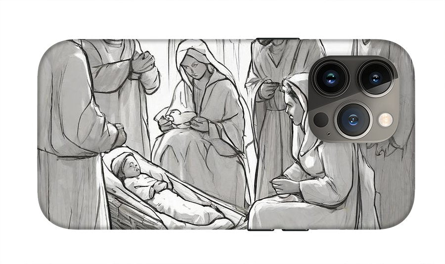 Nativity Scene - Phone Case