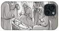 Nativity Scene - Phone Case