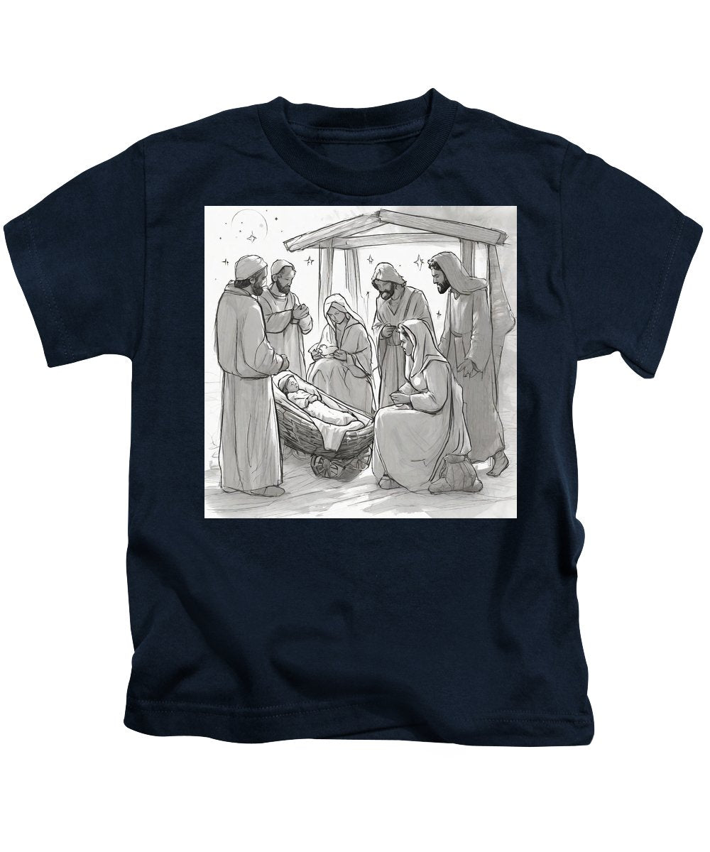 Nativity Scene - Kids T-Shirt