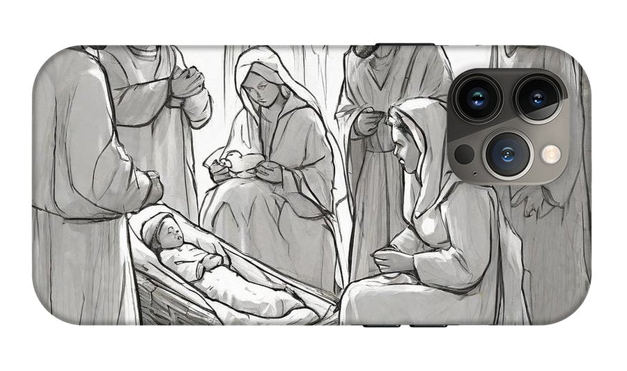Nativity Scene - Phone Case