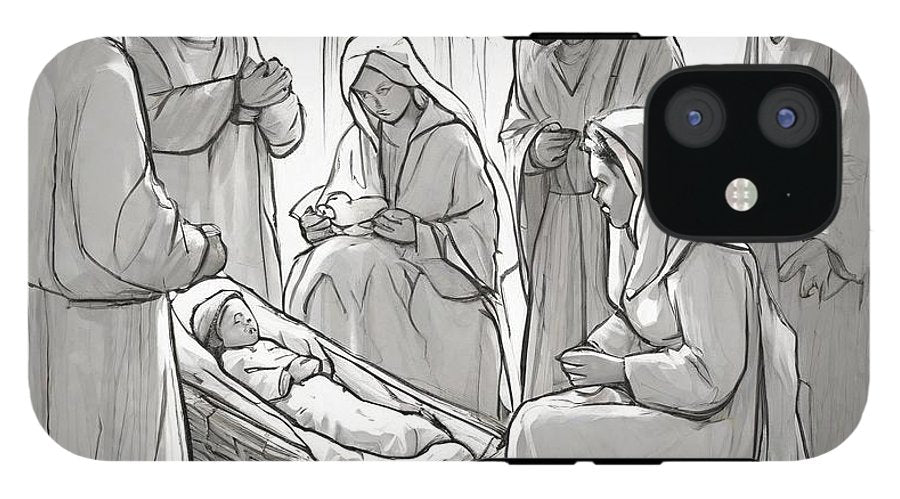 Nativity Scene - Phone Case