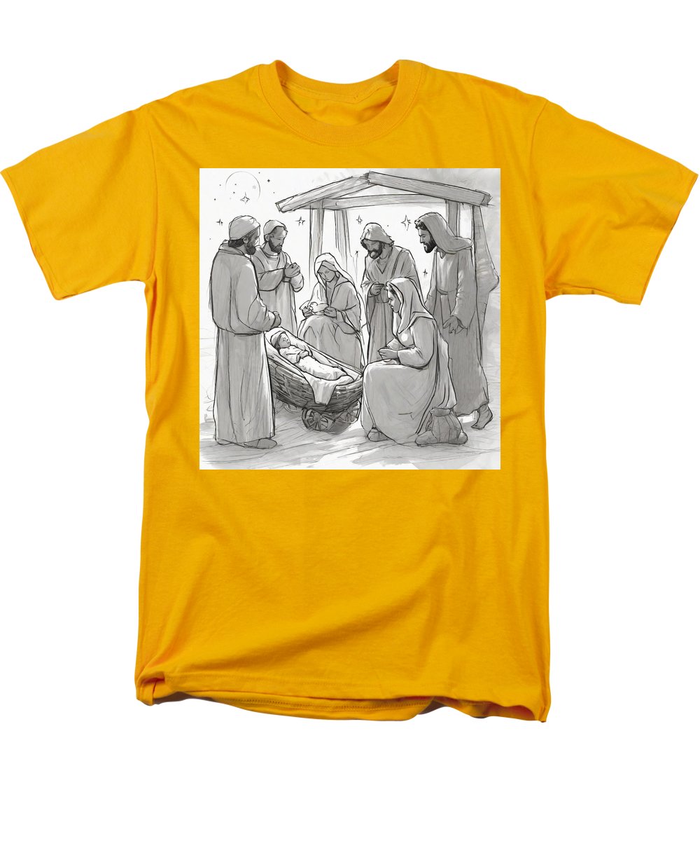 Nativity Scene - Men's T-Shirt  (Regular Fit)