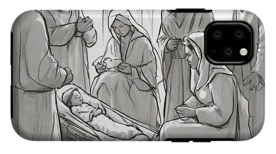 Nativity Scene - Phone Case