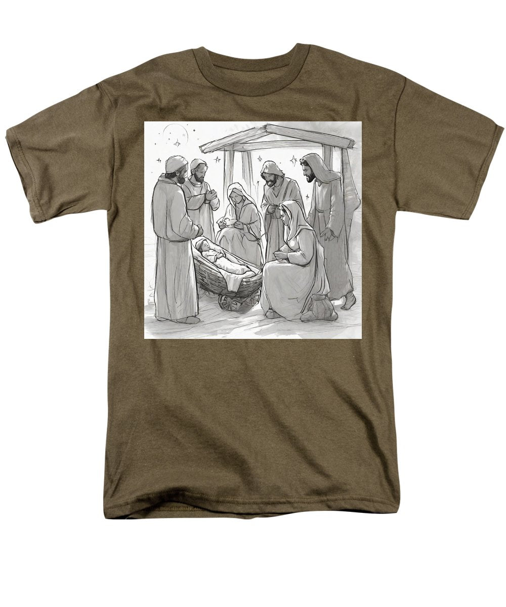 Nativity Scene - Men's T-Shirt  (Regular Fit)