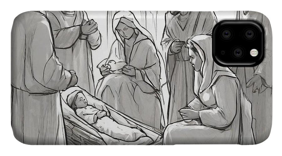 Nativity Scene - Phone Case