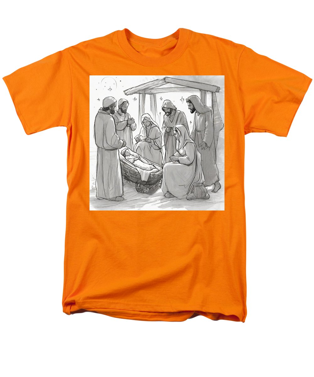 Nativity Scene - Men's T-Shirt  (Regular Fit)