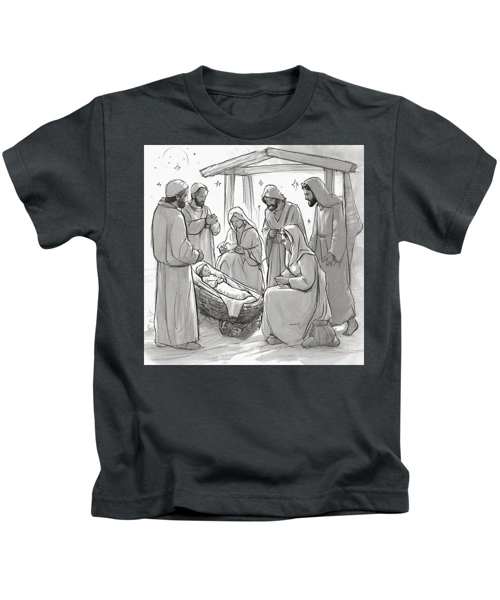 Nativity Scene - Kids T-Shirt