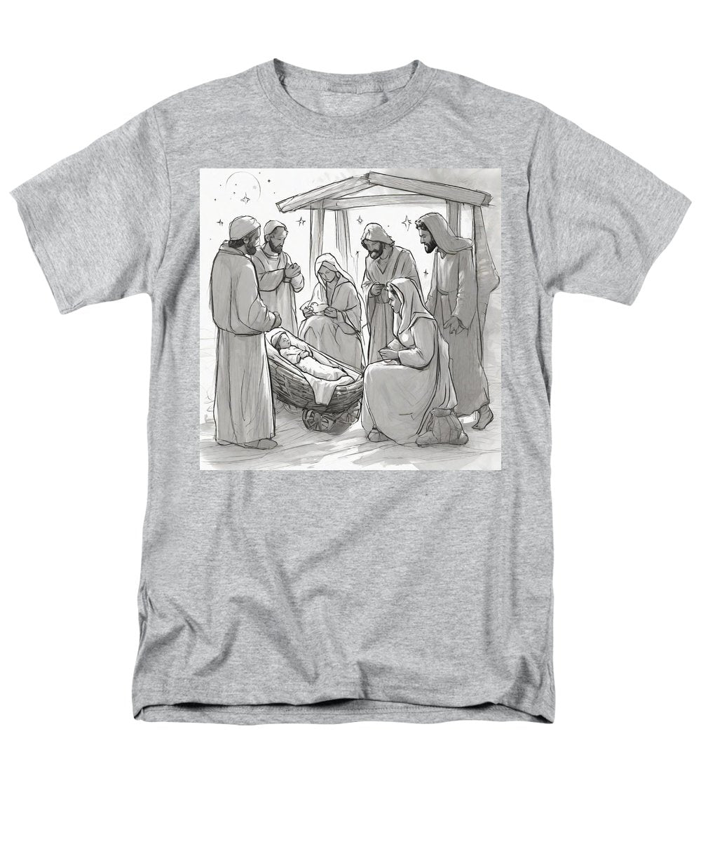 Nativity Scene - Men's T-Shirt  (Regular Fit)