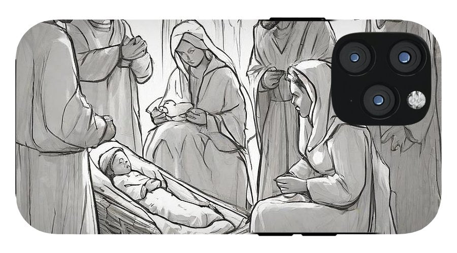 Nativity Scene - Phone Case