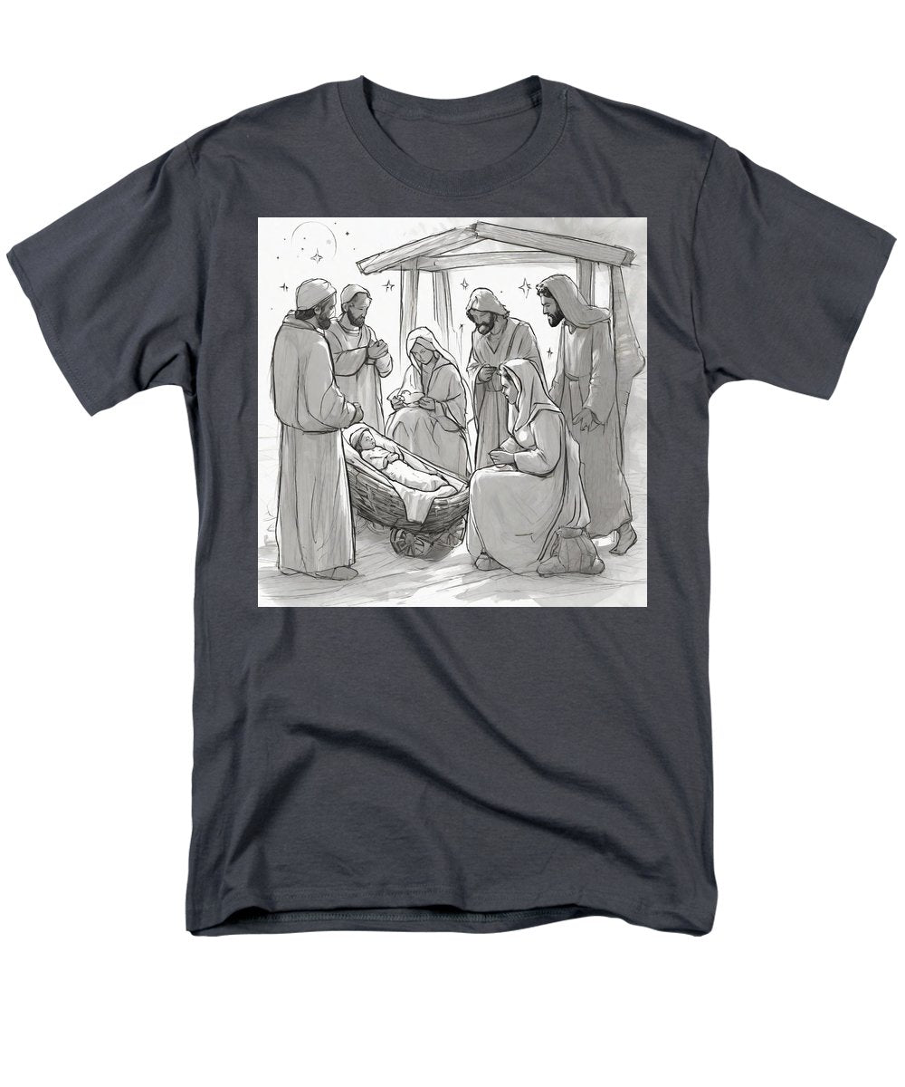 Nativity Scene - Men's T-Shirt  (Regular Fit)