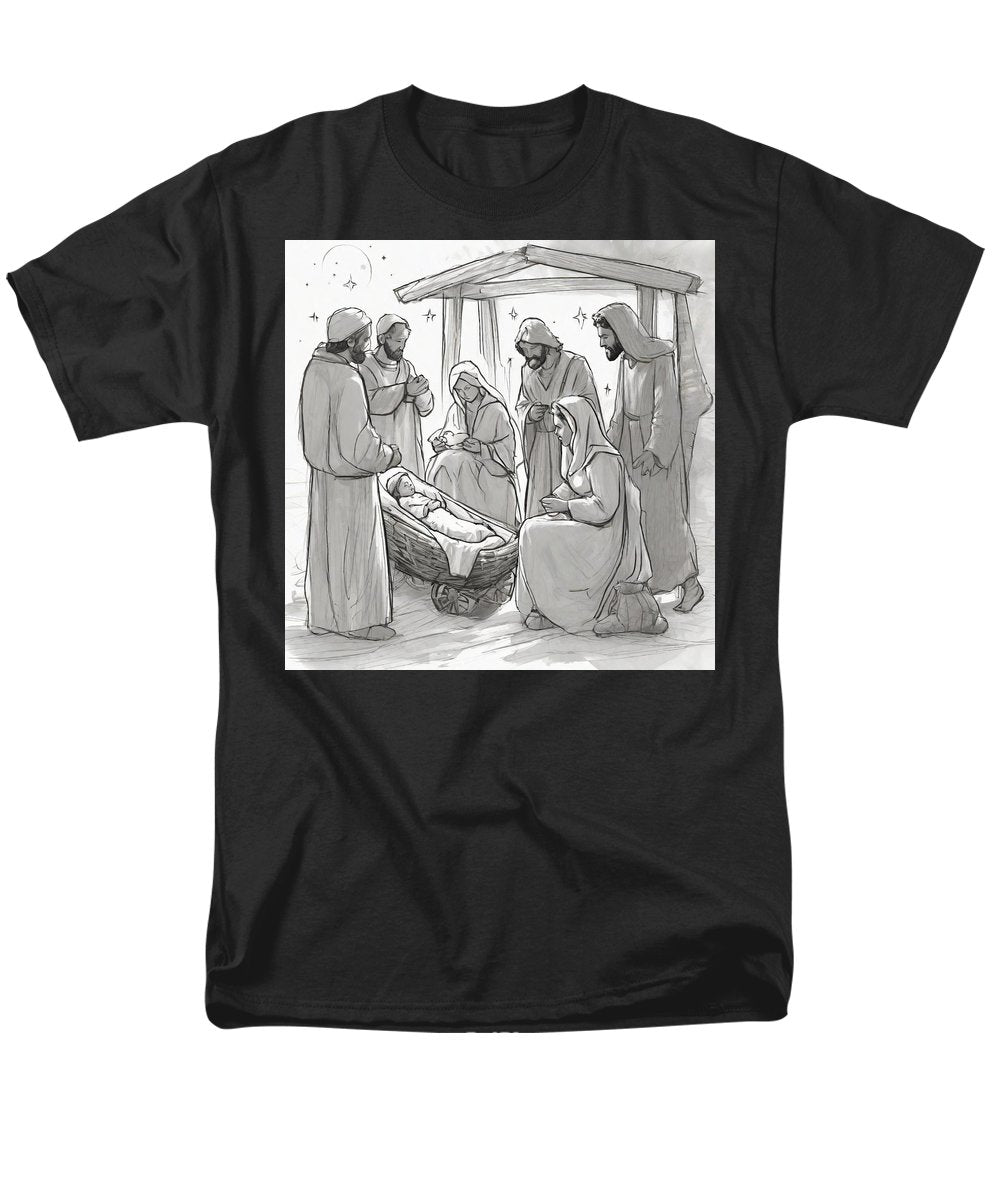 Nativity Scene - Men's T-Shirt  (Regular Fit)