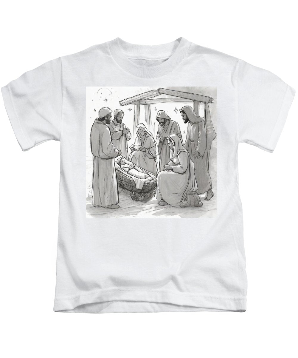 Nativity Scene - Kids T-Shirt