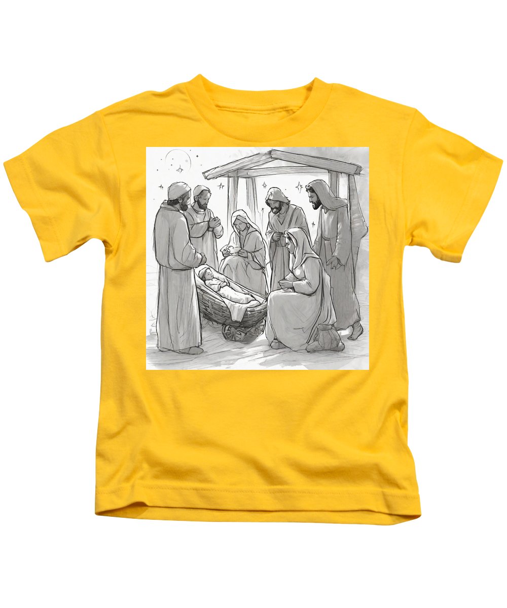 Nativity Scene - Kids T-Shirt