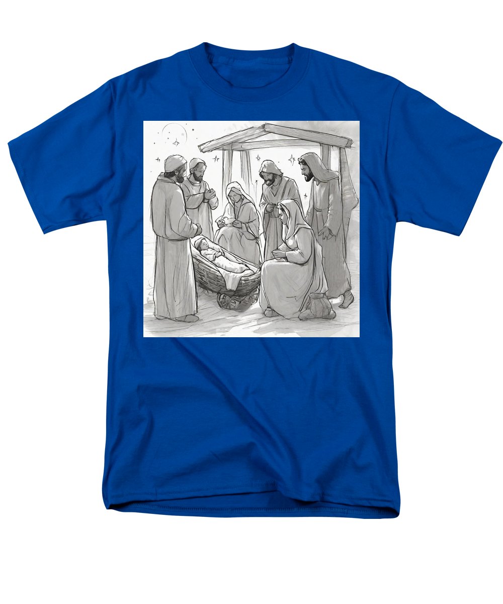 Nativity Scene - Men's T-Shirt  (Regular Fit)