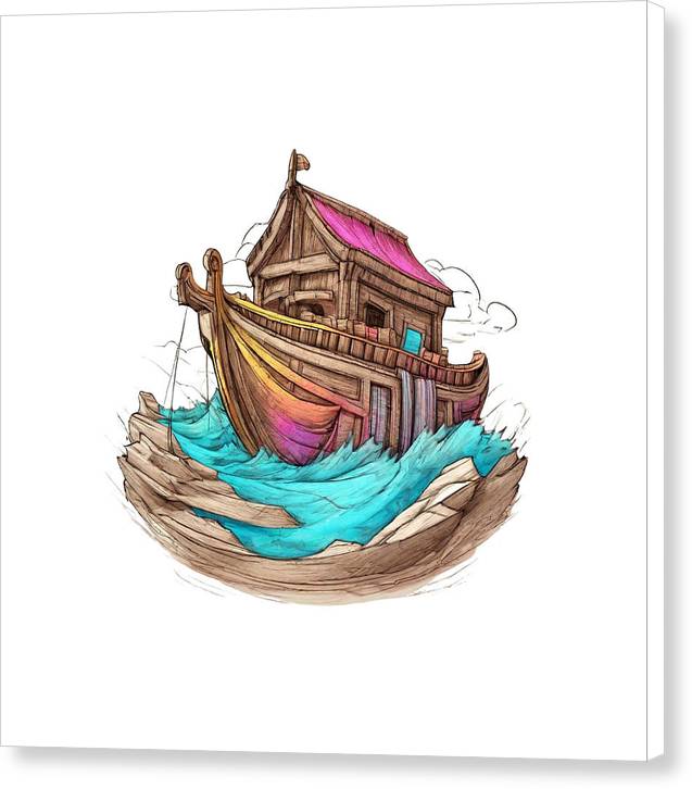 Noah's Ark - Canvas Print