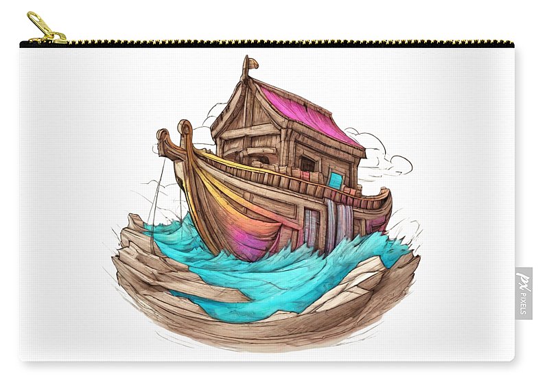 Noah's Ark - Zip Pouch