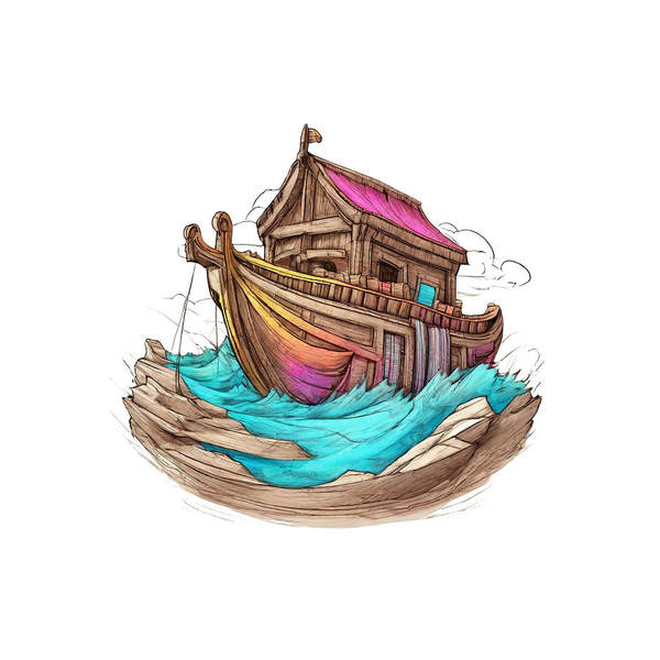 Noah's Ark - Art Print