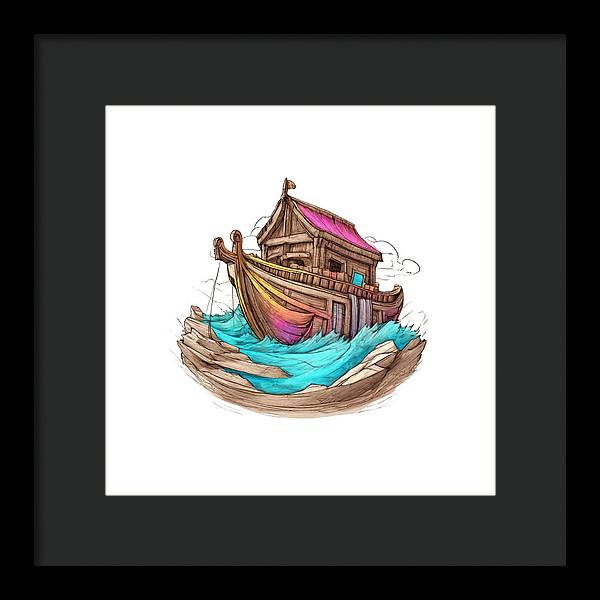 Noah's Ark - Framed Print