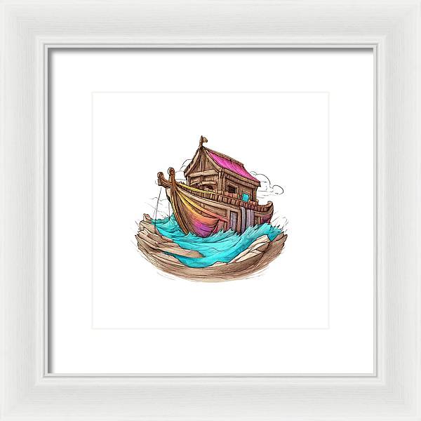 Noah's Ark - Framed Print