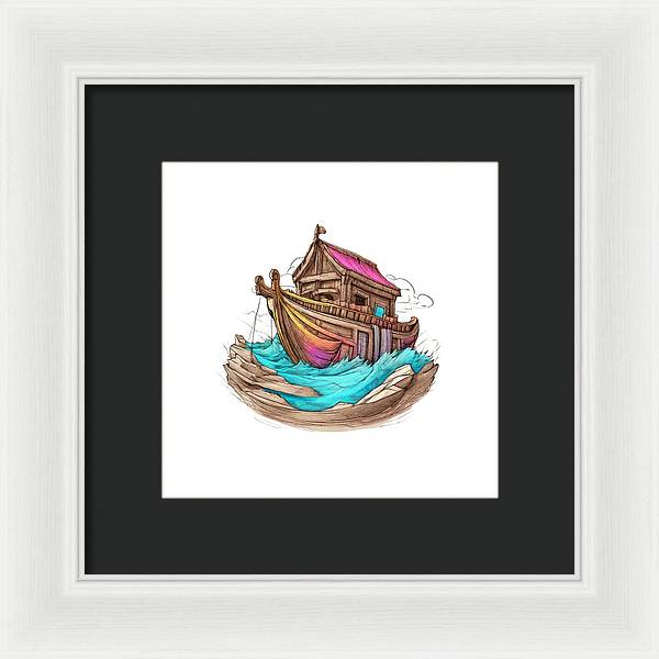Noah's Ark - Framed Print