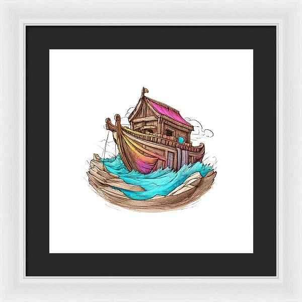 Noah's Ark - Framed Print