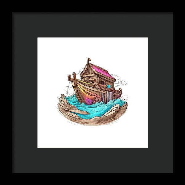 Noah's Ark - Framed Print