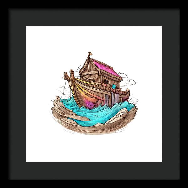 Noah's Ark - Framed Print