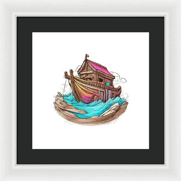 Noah's Ark - Framed Print